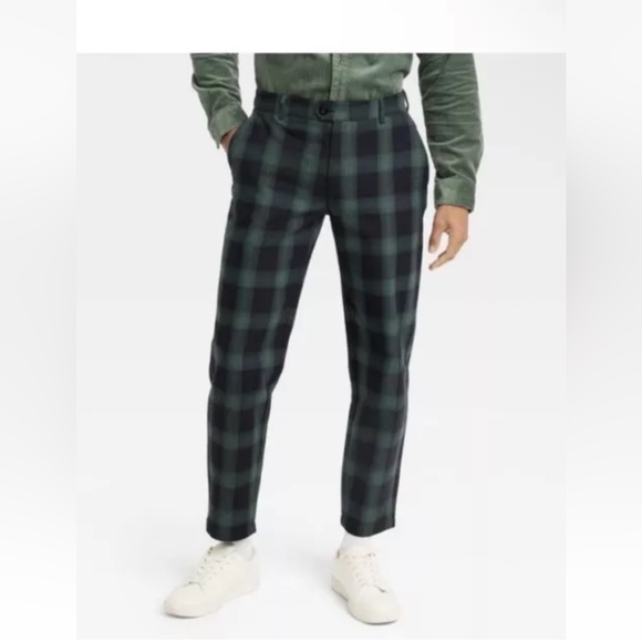 Houston White Set 2 pieces Plaid Blazer And Pant Size S /30x30 - Picture 3 of 10